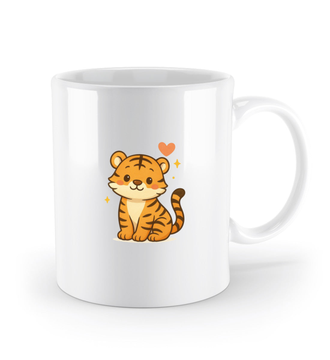 Süßer Tiger Becher von MyHeroic – Geschenkidee für Tierfreunde